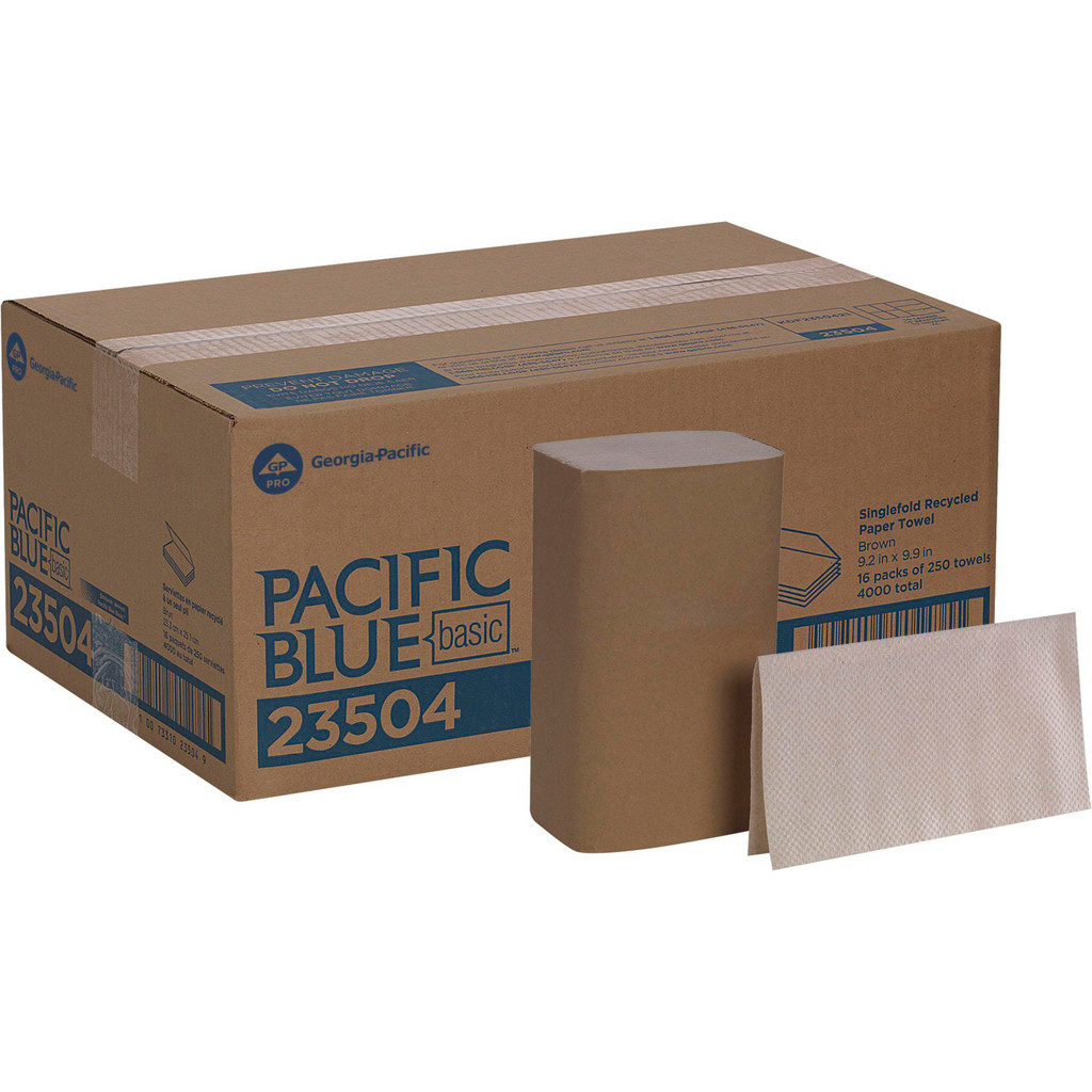 Georgia Pacific - Pacific Blue Basic S-Fold Recycled Paper Towels ...