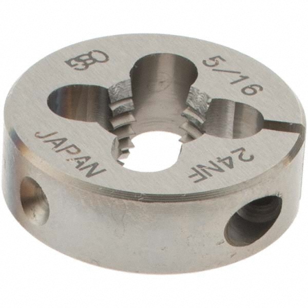 OSG 2701500 Round Die: 5/16-24, High Speed Steel Image