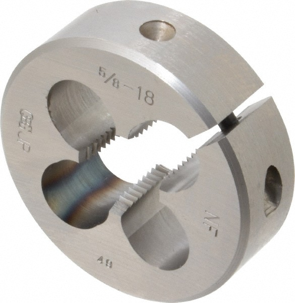 OSG 2711600 Round Die: 5/8-18, 5/8" OD, High Speed Steel Image