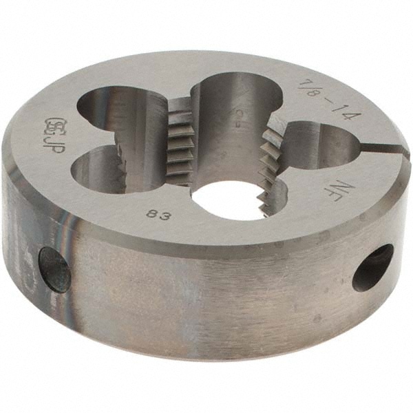 OSG 2712300 Round Die: 7/8-14, 5/8" OD, High Speed Steel Image