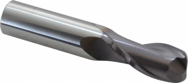 Niagara Cutter 17007130 Corner Radius End Mill: 3/4" Dia, 1-1/2" LOC, 0.19" Radius, 2 Flutes, Solid Carbide Image