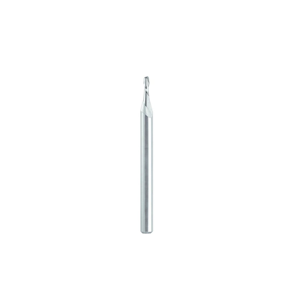 Niagara Cutter 17002392 Square End Mill: 0.01 Dia, 1/32 LOC, 1/8 Shank Dia, 1-1/2 OAL, 2 Flutes, Solid Carbide 