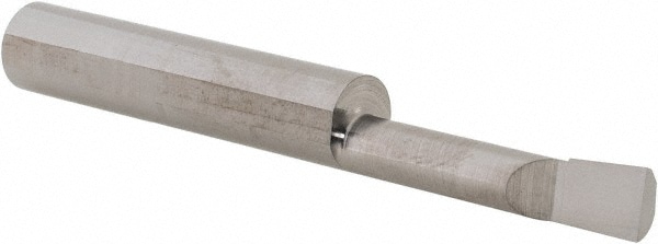 Scientific Cutting Tools B2301000 Boring Bar: 0.23" Min Bore, 1" Max Depth, Right Hand Cut, Submicron Solid Carbide Image