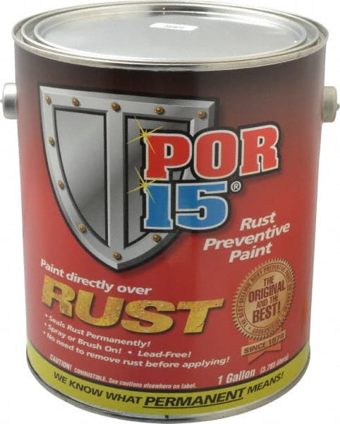 POR-15 45001 Gloss Black Rust Preventive Paint - 1 Gallon