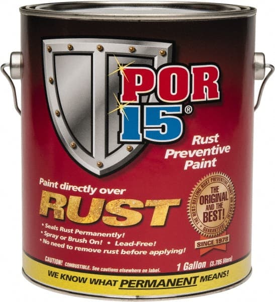 POR-15 - 5 Gal, Semi Gloss Black, Rust Preventative Paint
