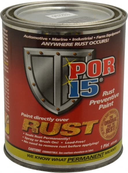 POR-15 - 1 Pint, Black, Rust Preventative Paint - 59505271 - MSC