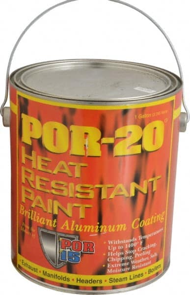 POR-15 44301 1 Gal Aluminum Automotive Heat Resistant Paint 