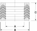 Made in USA VS40004500-1321 Air Cylinder Accessory: Image