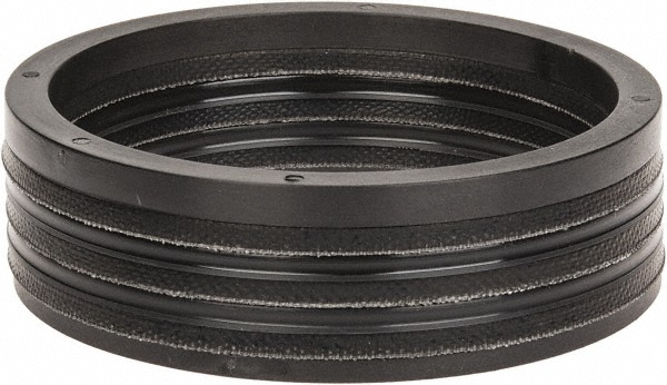 Air Cylinder Vee Packing Set: 3" Bore, Fabric & Rubber