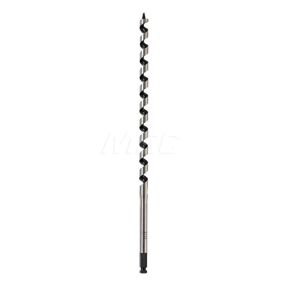 Dewalt DW1681 5/8", 7/16" Diam Hex Shank, 17" Overall Length with 12" Twist, Ship Auger Bit Image