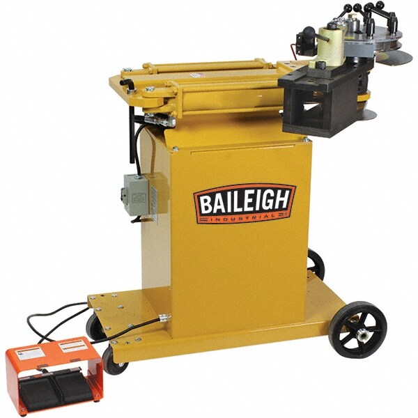 Pipe Bending Machines; Machine Type: Bender ; Power Type: Electric ; Maximum Bending Angle: 180 ; Maximum Bending Angle: 1800 ; Maximum Bend Radius: 8 ; Maximum Pipe Size Capacity: 2 (Schedule 40) in; 60.33 mm