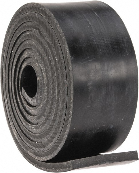 USA Sealing RS-HUS60-279 Strip: Buna-N Rubber, 2" Wide, 60" Long, Black Image