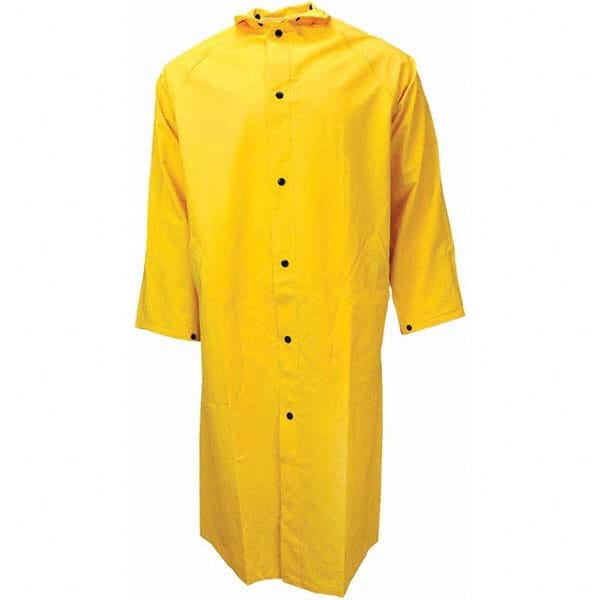 OnGuard - Rain Coat: Size X-Large, 0, Yellow, Polyester & PVC 
