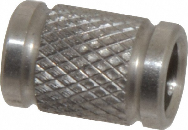 1/4" Pin Diam, 0.58" Long, 3/8" OD Quick Release Pin Receiver Cap