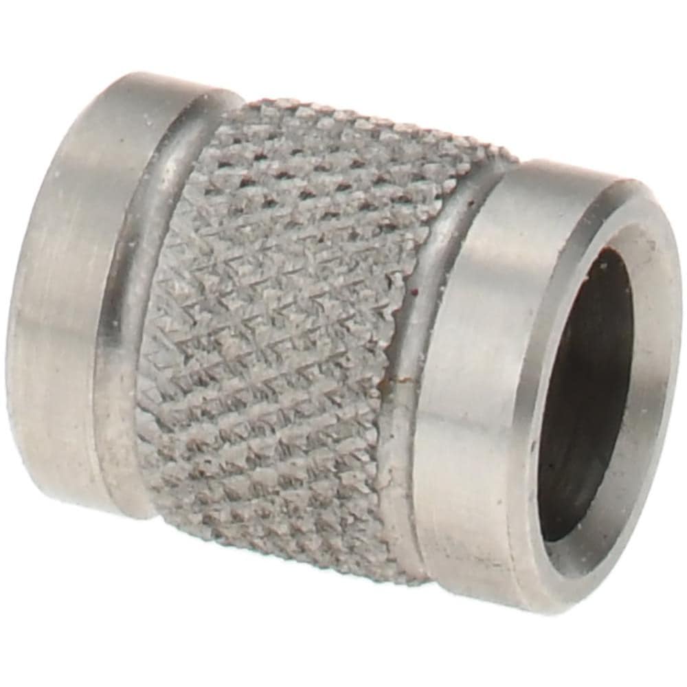 3/8" Pin Diam, 0.73" Long, 0.563" OD Quick Release Pin Receiver Cap
