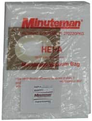 Minuteman 27022PKG Pack of (5) 1.40 Gal Vacuum Bags 