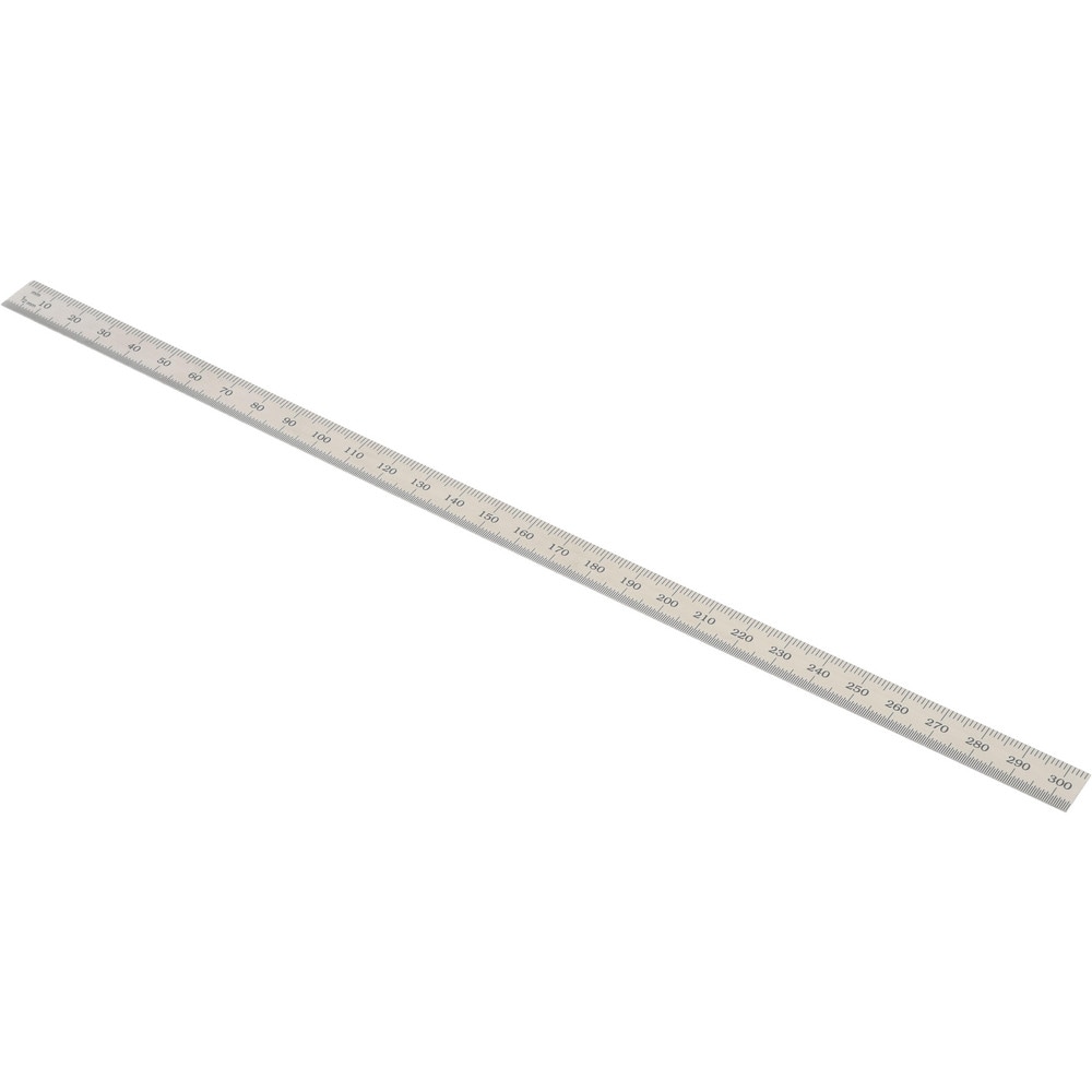 Stainless Steel Ruler, 12 Metal Rulers 1 Wide Inch Metric Graduation