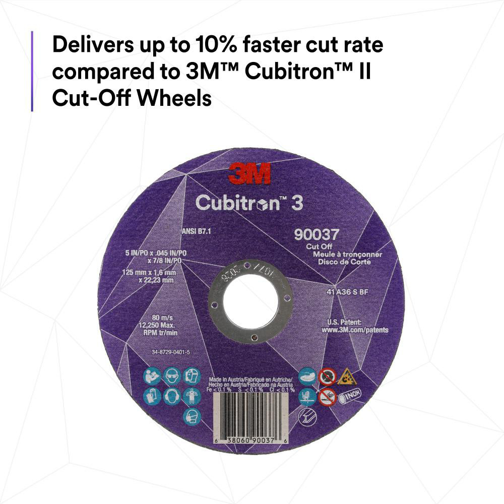 3M - Cutoff Wheel: Type 1, 3