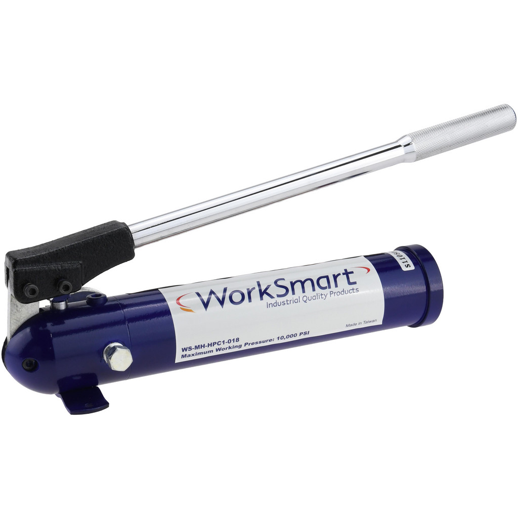 Value Collection Manual Hydraulic Pump: 1 Stage, 1.297" Piston Dia, Steel Pump - 1/4 NPTF Port | Part #WS-MH-HPC1-018