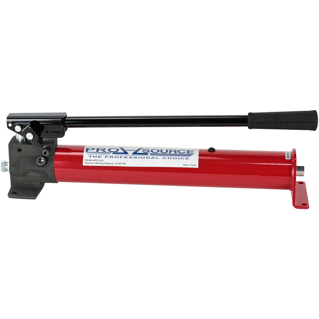 Value Collection Manual Hydraulic Pump: 1 Stage, 1.594" Piston Dia, Steel Pump - 3/8 NPTF Port | Part #WS-MH-HPC1-019