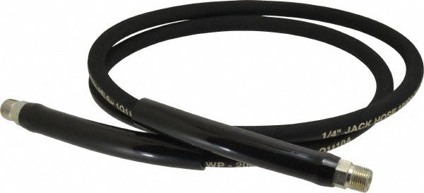 Value Collection PS-MH-HPC1-028 Hydraulic Pump Hose: 1/4" ID, 6 OAL, Rubber Image