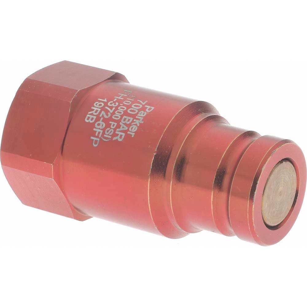 Value Collection PS-MH-HPC1-038 Hydraulic Hose Male Flush Face Coupler: 3/8" Image