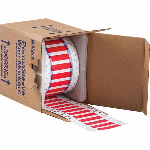 Brady Label Maker Label Red Polyolefin 500 per Roll Use w BRADY IP Series Label Printer Brady Printer i5100 Brady Printer i7100 Brady Brady Label Maker Label Red Polyolefin 500 per Roll Use w BRADY IP Series Label Printer Brady Printer i5100 Brady Printer i7100 Brady