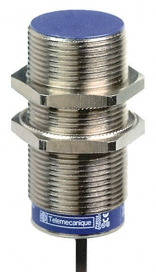 Inductive Proximity Sensor: Cylinder Shielded, 0.59" Detection Distance