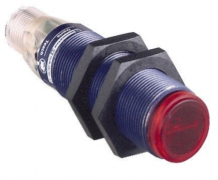 Telemecanique Sensors XUB4ANANM12 4 Pin M12 Connector, 0.1m Nominal Distance, Shock and Vibration Resistant, Diffused Photoelectric Sensor 