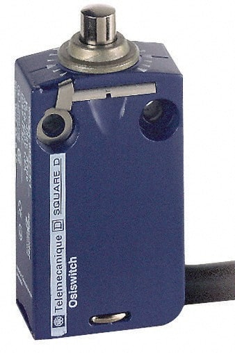 Telemecanique Sensors XCMD2110L1 General Purpose Limit Switch: SPDT, NC, End Plunger, Top 