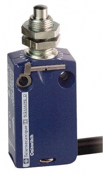 General Purpose Limit Switch: SPDT, NC, End Plunger, Top