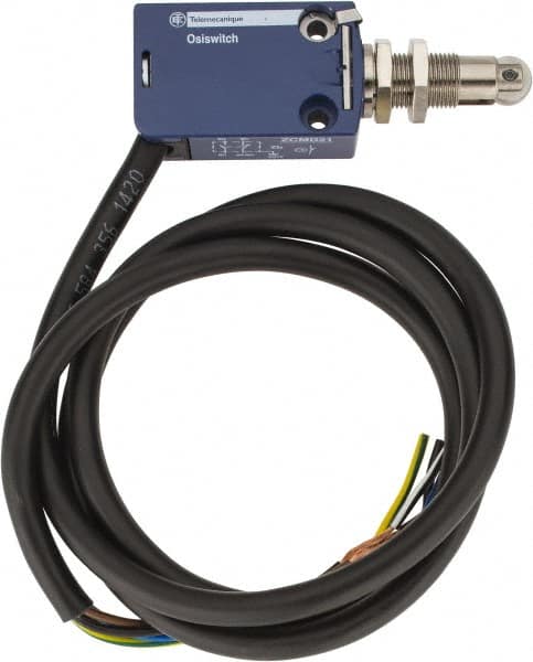 Telemecanique Sensors XCMD21F2L1 General Purpose Limit Switch: SPDT, NC, Roller Plunger, Top 