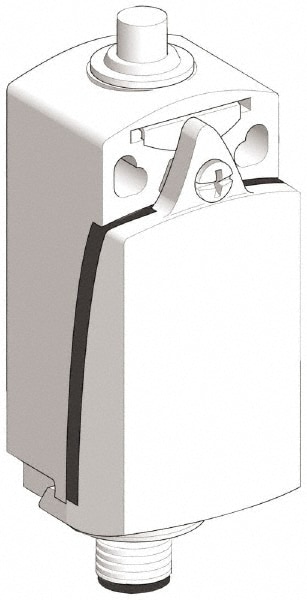 Telemecanique Sensors XCKD2110M12 General Purpose Limit Switch: SPDT, NC, End Plunger, Top Image