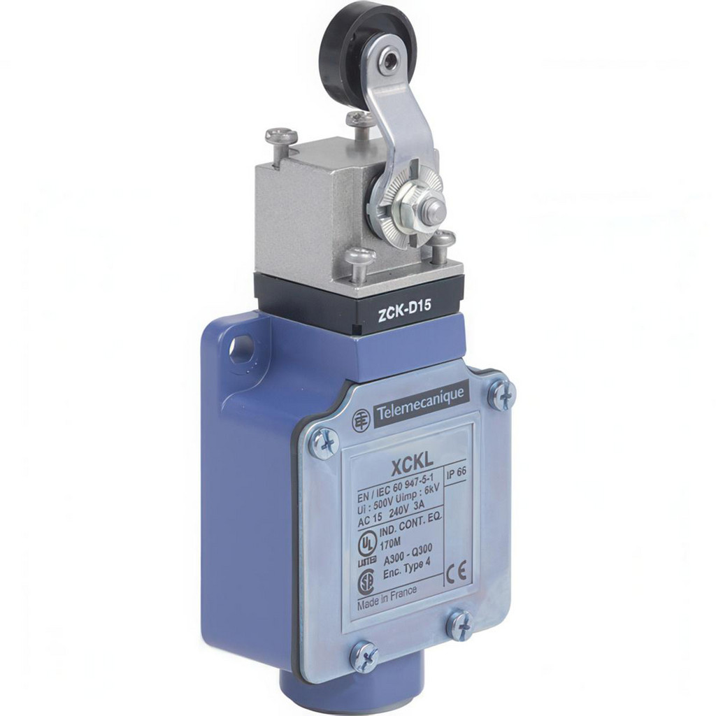 IP65 Rod Actuator Limit Switch - SPDT, 5A 250V, Zinc Alloy - By Switch Electronics