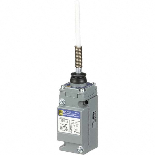 General Purpose Limit Switch: SPDT, NC, Wobble Stick, Top