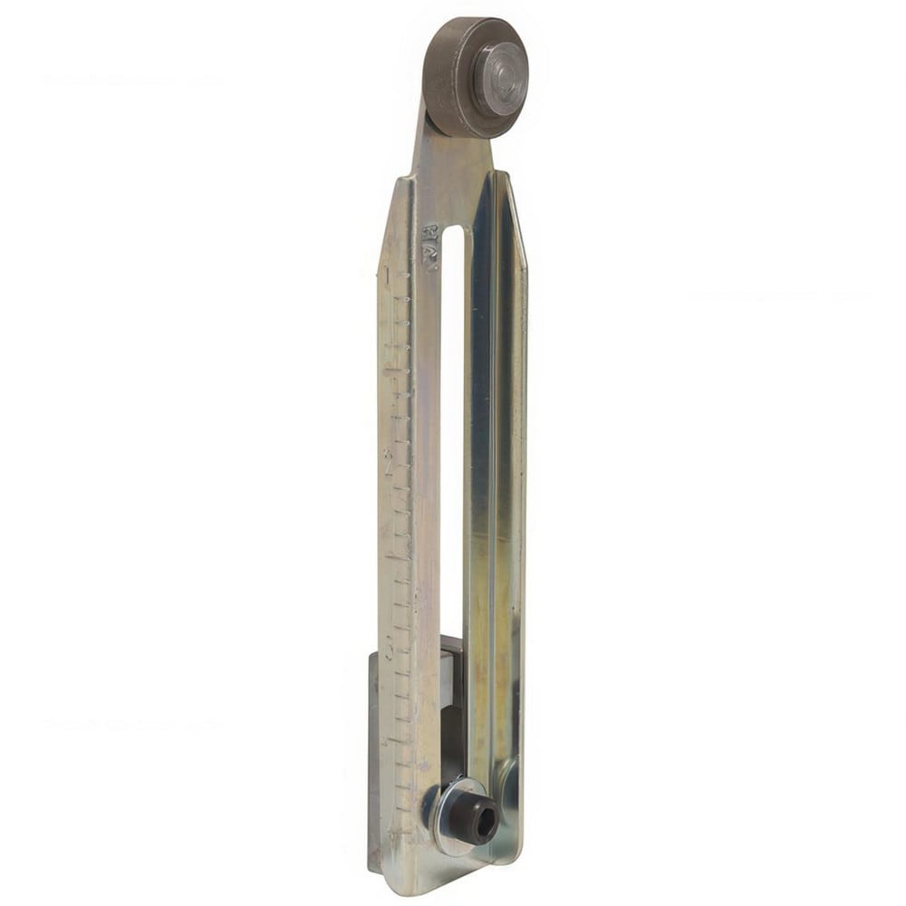 0.88 Inch Long, 0.63 Inch Diameter, Cast Zinc Body, Limit Switch Adjustable Roller Lever