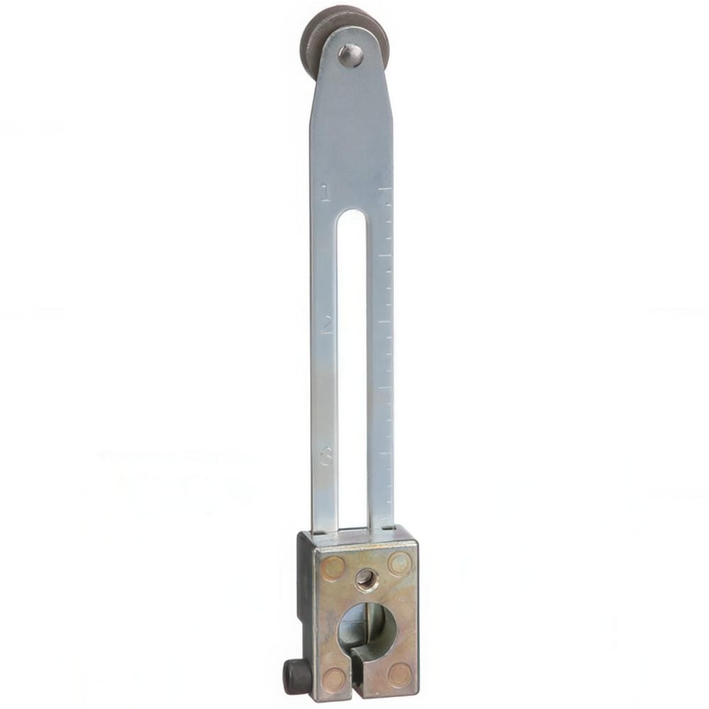 0.88 Inch Long, 0.63 Inch Diameter, Steel Body, Limit Switch Adjustable Roller Lever