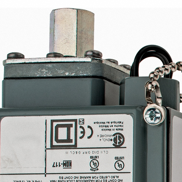 Square D - 4, 13 and 4X NEMA Rated, SPDT-DB, 3 to 150 psig ...