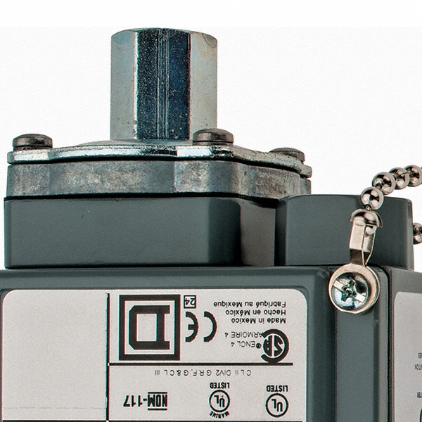 Square D - 4, 13 and 4X NEMA Rated, SPDT-DB, 1 to 40 psig ...