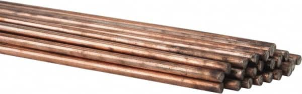 Welders Choice ER70S6-094-10T Brazing Alloy: Carbon Steel, 3/32" Dia, 36" Long 