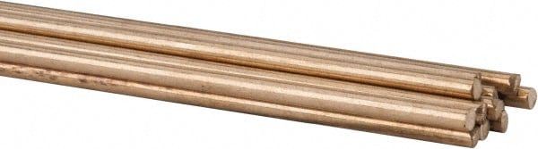 Welders Choice SILBRZ-094-01T Brazing Alloy: Silicon Bronze, 3/32" Dia, 36" Long 