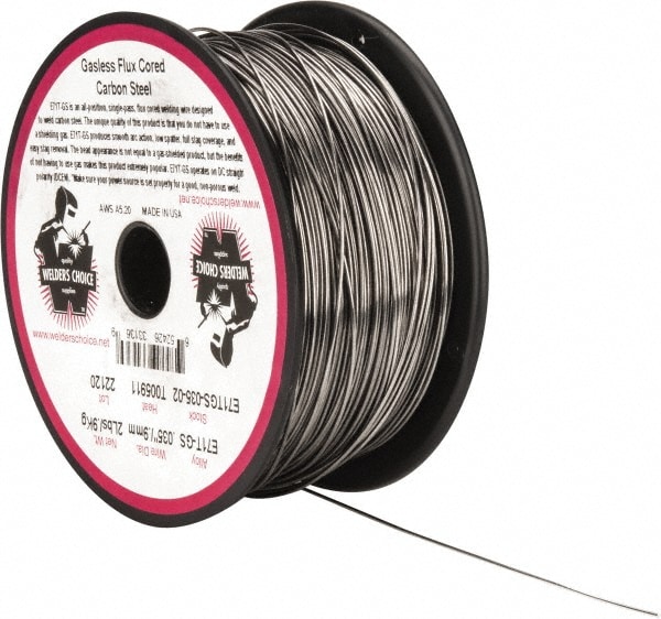 Welders Choice E71TGS-035-02 MIG Flux Core Welding Wire: 0.035" Dia Image