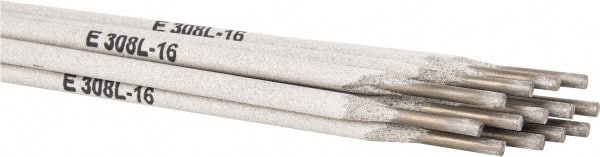Welders Choice E308L-125-01 Stick Welding Electrode: 1/8" Dia, 14" Long, Stainless Steel 