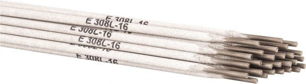 Welders Choice E308L-332-01 Stick Welding Electrode: 3/32" Dia, 12" Long, Stainless Steel 
