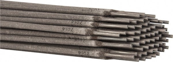 Welders Choice E7014-125-05P Stick Welding Electrode: 1/8" Dia, 14" Long, Steel Alloy 