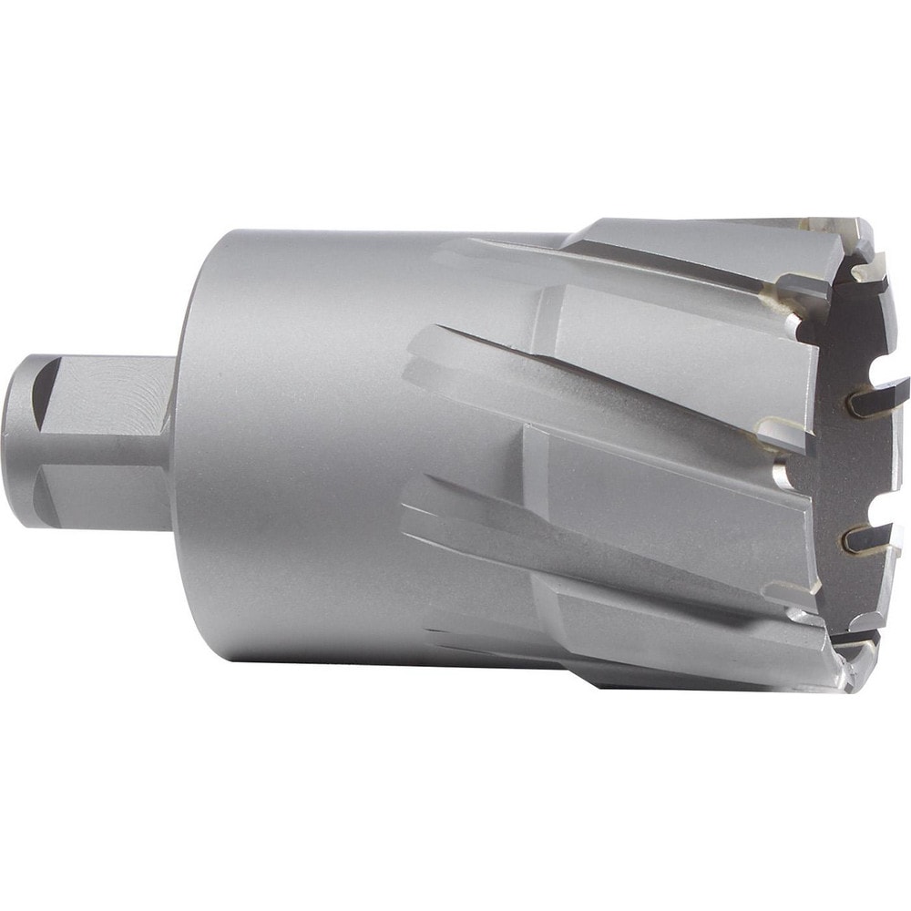 Annular Cutters; Cutter Diameter (Inch): 1-3/4 ; Cutting Depth (Inch): 2 ; Tool Material: Carbide-Tipped ; Connection Type: Weldon ; Connection Size: 3/4 in ; Tool Application: Sheet Metal