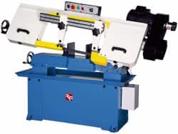 Horizontal Bandsaw: 5 x 16" Rectangular, 9" Round Capacity, Step Pulley & Variable Speed Pulley Drive