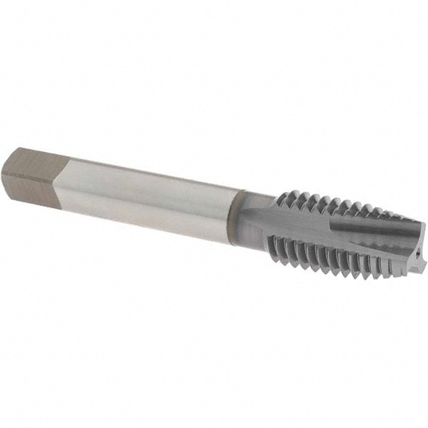 OSG 2833208 Spiral Point Tap: 5/8-11, UNC, 3 Flutes, Plug, 3B, Vanadium High Speed Steel, TiCN Finish Image