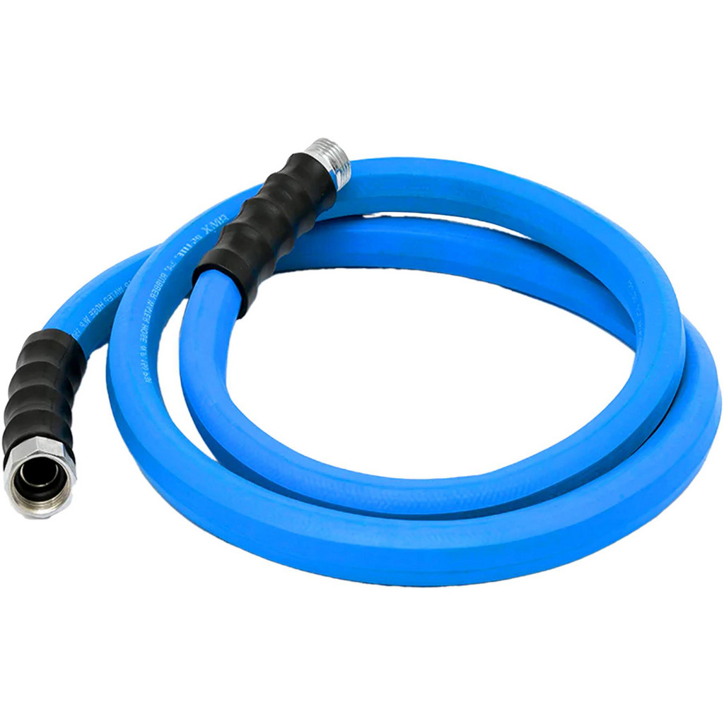 AG-Lite Garden Hose: 3/4" Dia, 6 ft, 3/4" Thread, Blue, Rubber, 500 psi - 3/4" Dia, 3/4, Rubber, 500.000 Max psi, All Season Blue | Part #AL3406