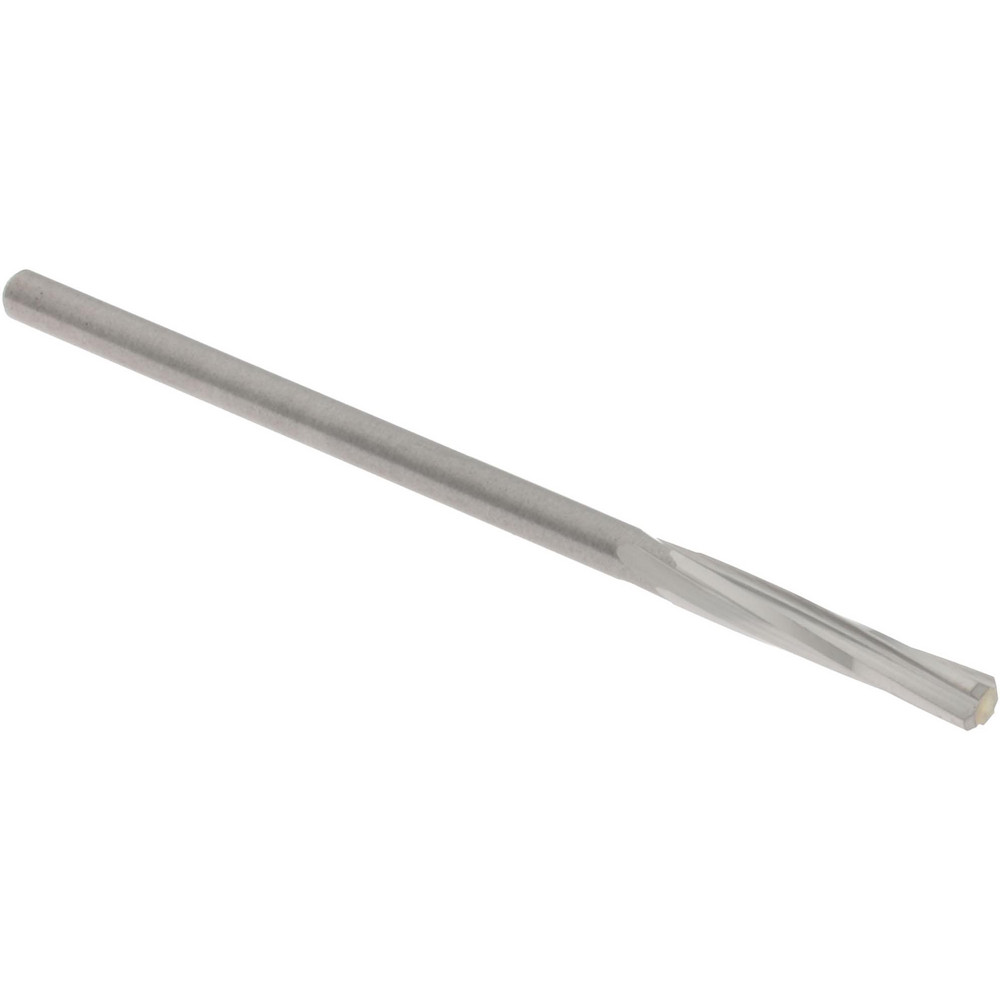 Hertel 59904250 Chucking Reamer: 7/64" Dia, 2-1/4" OAL, 5/8" Flute Length, Straight Shank, Solid Carbide Image